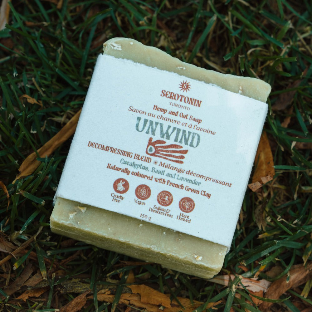 Unwind Hemp & Oat Soap Bar