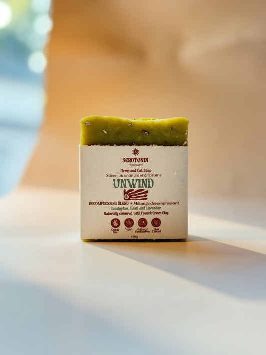 Unwind Hemp & Oat Soap Bar
