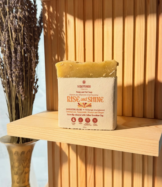 Rise and Shine Hemp & Oat Soap Bar