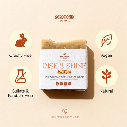 Rise and Shine Hemp & Oat Soap Bar