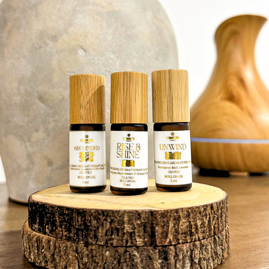 5ml Diluted Roll-On Aromatherapy Oils | Set of 3